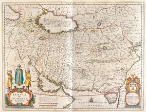 Imperio Persa, en "Theatrum Orbis Terrarum, sive Atlas Novus" de Willem Blaeu, Amsterdam. de Willem Blaeu