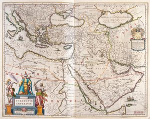 Imperio turco, en "Theatrum Orbis Terrarum, sive Atlas Novus" de Willem Blaeu, Amsterdam de Willem Blaeu