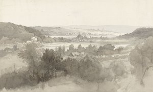 Vista de un valle de Willem Bodeman