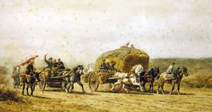 La carrera al mercado de Willem Carel Nakken