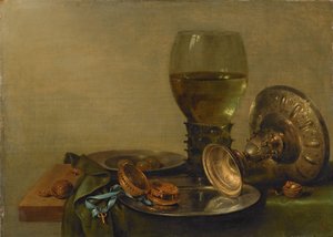 Bodegón con Tazza de Plata