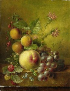 Bodegón con fruta de Willem Hekking (I)