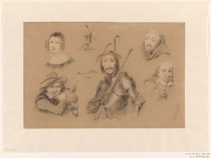 Personajes del Quijote de Willem Hendrik Schmidt