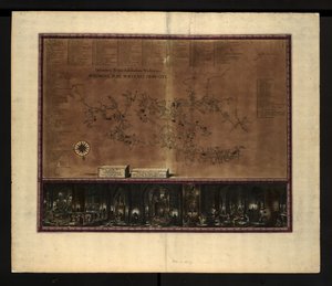 Mapa de las minas de sal de Wieliczka