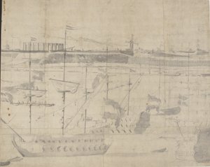 La flota holandesa en la rada de Copenhague 1658 de Willem I van de Velde