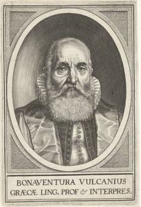 Portarretrato de Bonaventura Vulcanius de Willem Isaacsz. van Swanenburg