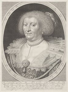 Retrato de Sofía Eduvigis de Brunswick-Wolfenbüttel de Willem Jacobsz Delff