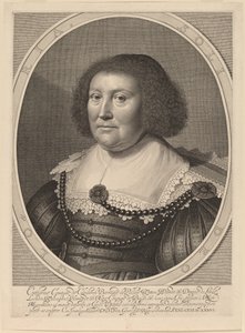 Catherine, condesa de Pallandt de Willem Jacobsz Delff after Michiel van Miereveld