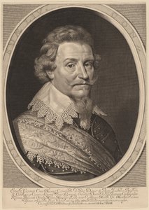 Ernest Casimir, Conde de Nassau-Dietz de Willem Jacobsz Delff after Michiel van Miereveld