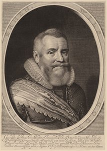 Guillermo Luis, Conde de Nassau-Beilstein de Willem Jacobsz Delff after Michiel van Miereveld