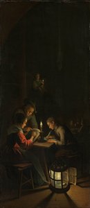 Tríptico: Alegoría de la formación artística