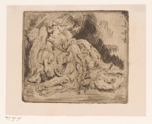 Actriz de descanso de Willem Linnig (II)