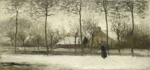 Paisaje de invierno de Willem Maris