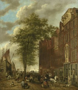 El Slijpsteenmarkt (Mercado de la Piedra), Ámsterdam