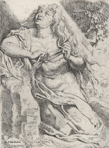 María Magdalena en el desierto, ca. 1613-14 de Willem Pietersz. Buytewech