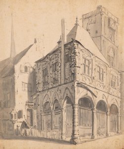 El tribunal del antiguo ayuntamiento de Ámsterdam de Willem Schellinks
