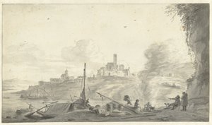 Paisaje italiano de Willem Schellinks