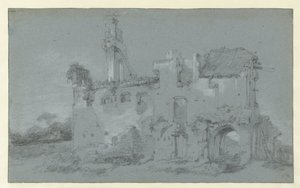 Ruina de la abadía de Rijnsburg