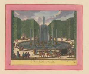 Bassin von Flora in den Gärten von Versailles de Willem Swidde