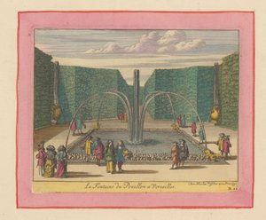Brunnen von Pouillon in den Gärten von Versailles de Willem Swidde