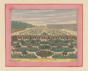Ansicht der Orangerie von Versailles de Willem Swidde