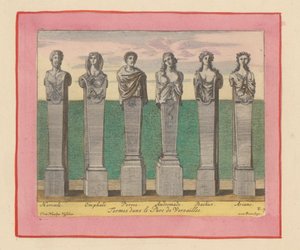 Hermes von Herkules, Omphale, Perseus, Andromeda, Bacchus und Ariadne de Willem Swidde
