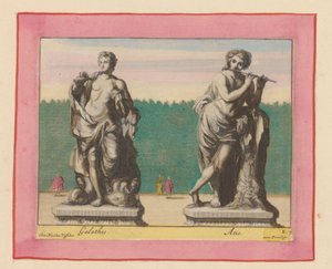 Statuen von Galatea und Acis de Willem Swidde