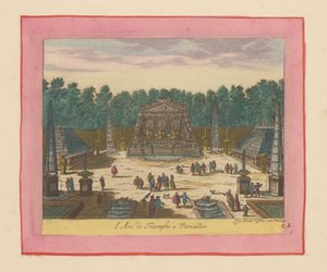 Triumphbogen in den Gärten von Versailles de Willem Swidde