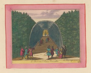 Wasserbecken in den Gärten von Versailles de Willem Swidde