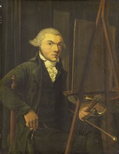 Retrato de un pintor, probablemente Harmanus Uppink