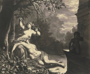 Píramo y Tisbe de Willem Van Mieris