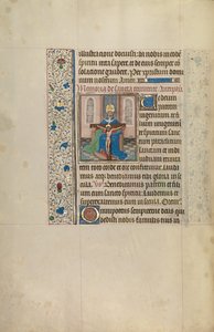 El Trono de Gracia Trinidad de Willem Vrelant