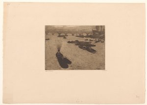Barcos en el Támesis en Londres de Willem Witsen (signed by artist)