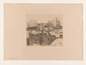 Vista de las ruinas en Post Street, San Francisco
Pont Street, San Francisco (título original) de Willem Witsen (signed by artist)