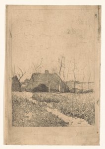 Granja de noche de Willem Arnoldus Witsen
