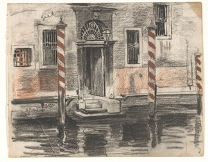 Casa en el Canale Grande de Venecia, con notas de color