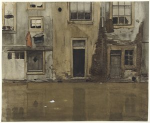 Casas en un canal