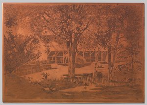 Caballerizas, Gambar de Willem Arnoldus Witsen