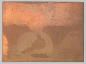 Remolcador para el puente de Waterloo en Londres de Willem Arnoldus Witsen