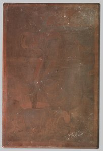 Mujer de pie en el balde de lavado de Willem Arnoldus Witsen