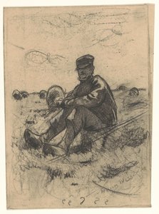 Pastor sentado