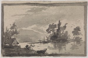 Paisaje fluvial de Willem de Famars Testas