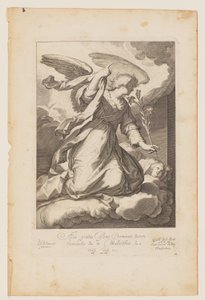 El Ángel de la Anunciación de Willem de Passe