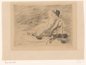 Mujer desnuda recostada
Desnudo recostado (título original) de Willem de Zwart (signed by artist)