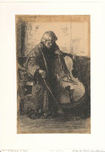 Violonchelista de Willem de Zwart