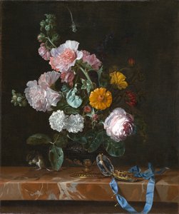 Vanitas Bodegón de Flores, c.1656-1657