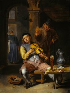 El Violinista Ciego de Willem van Herp