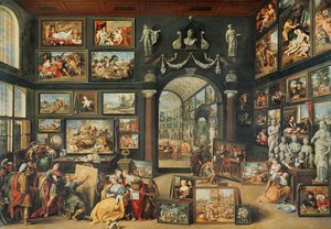 El estudio de Apeles de Willem van II Haecht