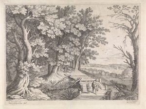 Paisaje con Abraham e Isaac Paisajes italianos (título de la serie)