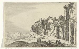 Termas de Diocleciano Ruinas romanas y paisajes costeros (serie 1) (título de la serie)
